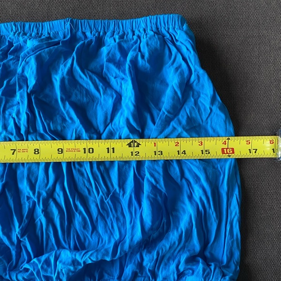 elan - Long Blue Strapless Maxi Dress - Picture 12 of 12